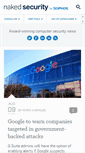 Mobile Screenshot of nakedsecurity.sophos.com